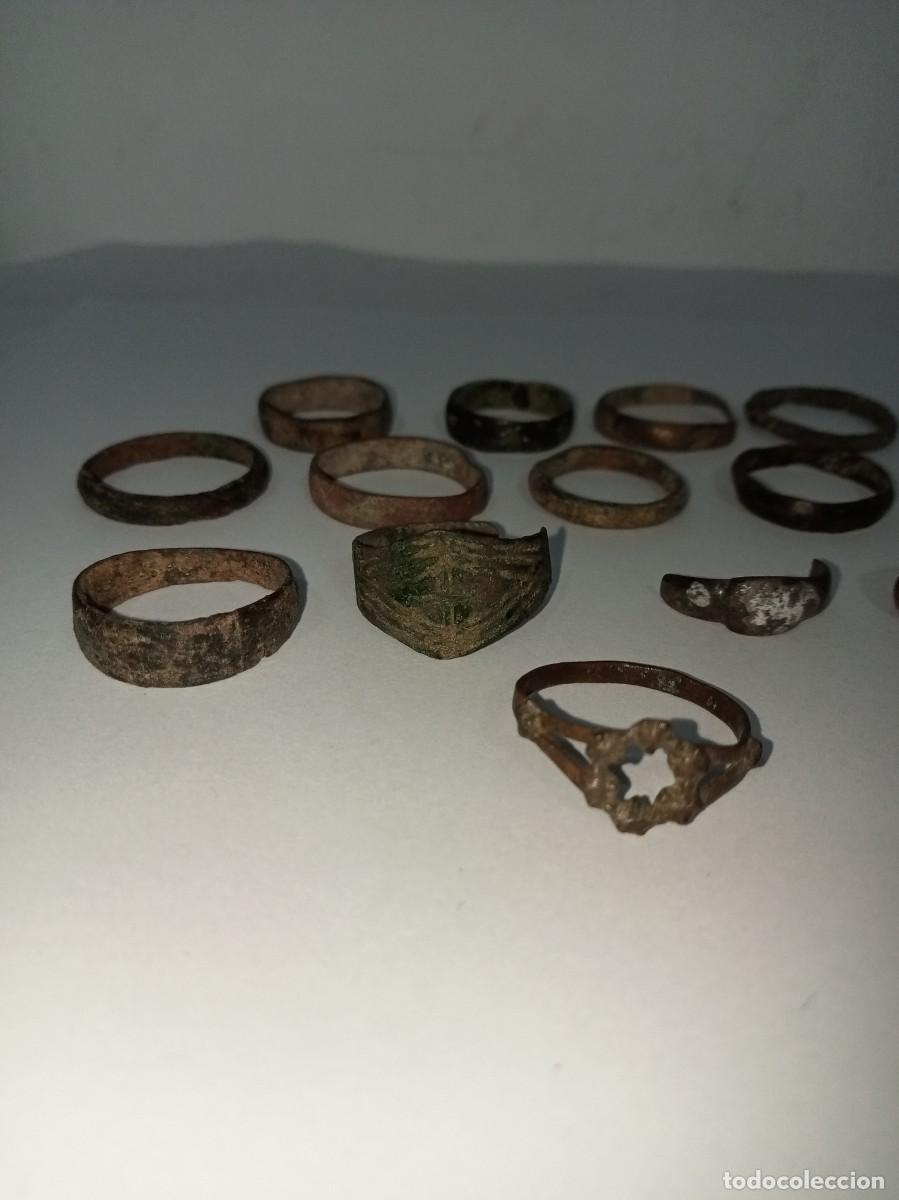 Joyeria: Lote de 17 anillos antiguos - Foto 10