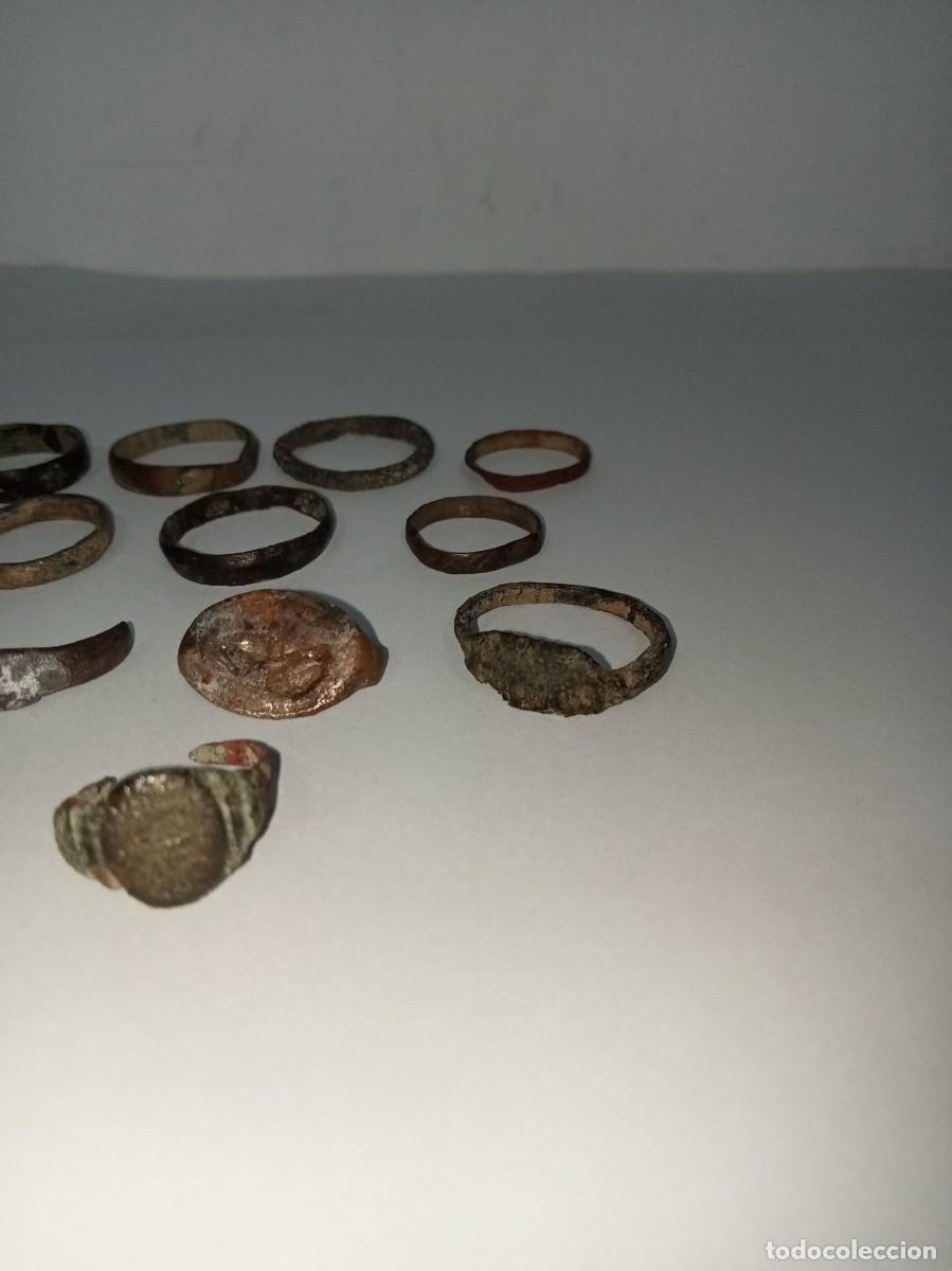 Joyeria: Lote de 17 anillos antiguos - Foto 12