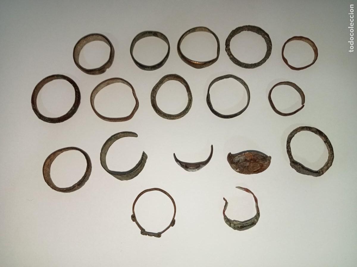 Joyeria: Lote de 17 anillos antiguos - Foto 13
