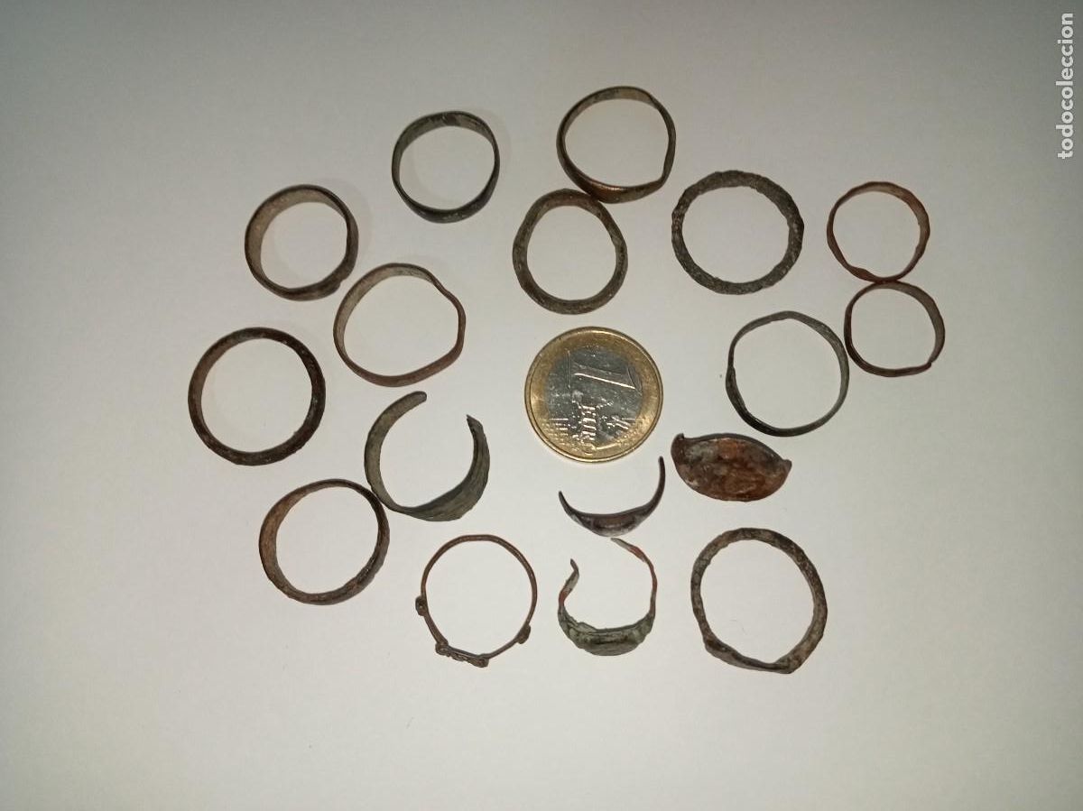 Joyeria: Lote de 17 anillos antiguos - Foto 14