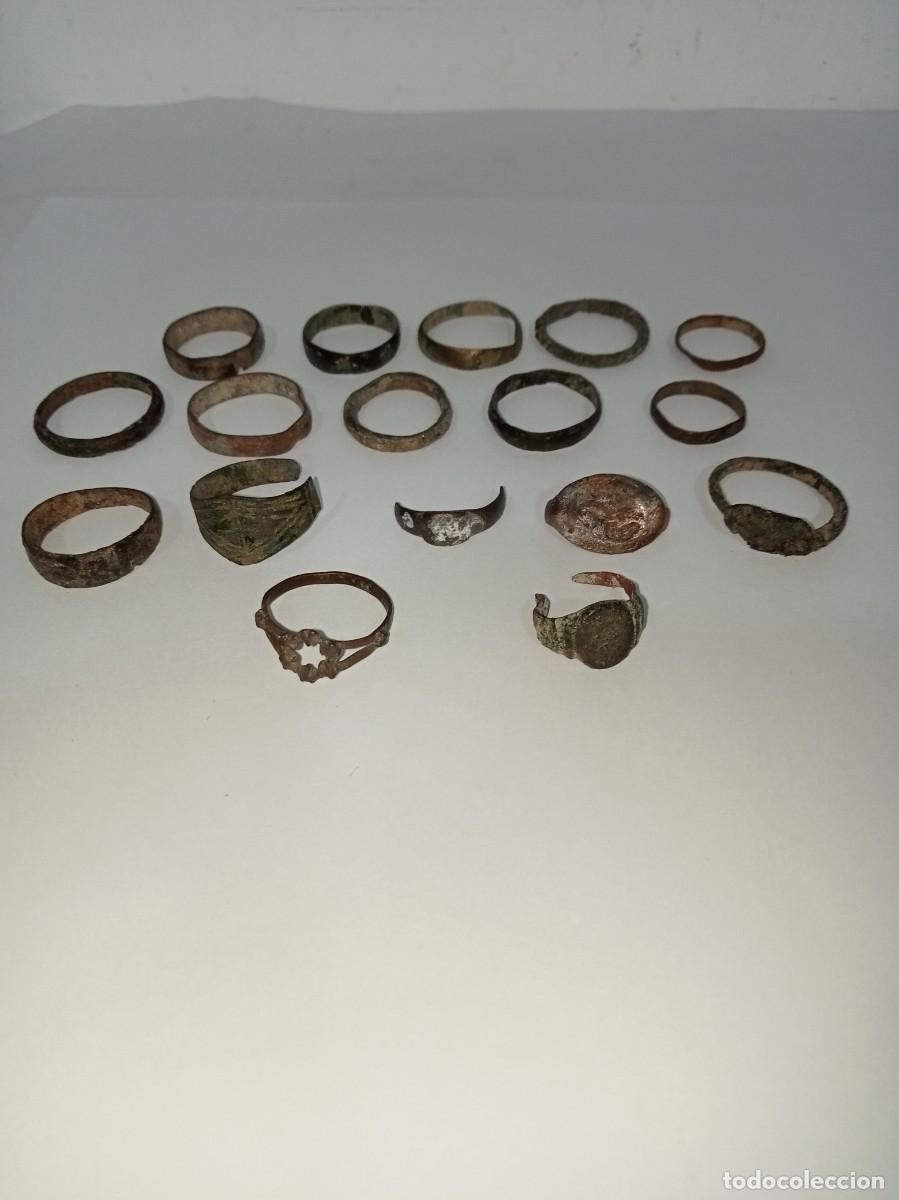 Joyeria: Lote de 17 anillos antiguos - Foto 9
