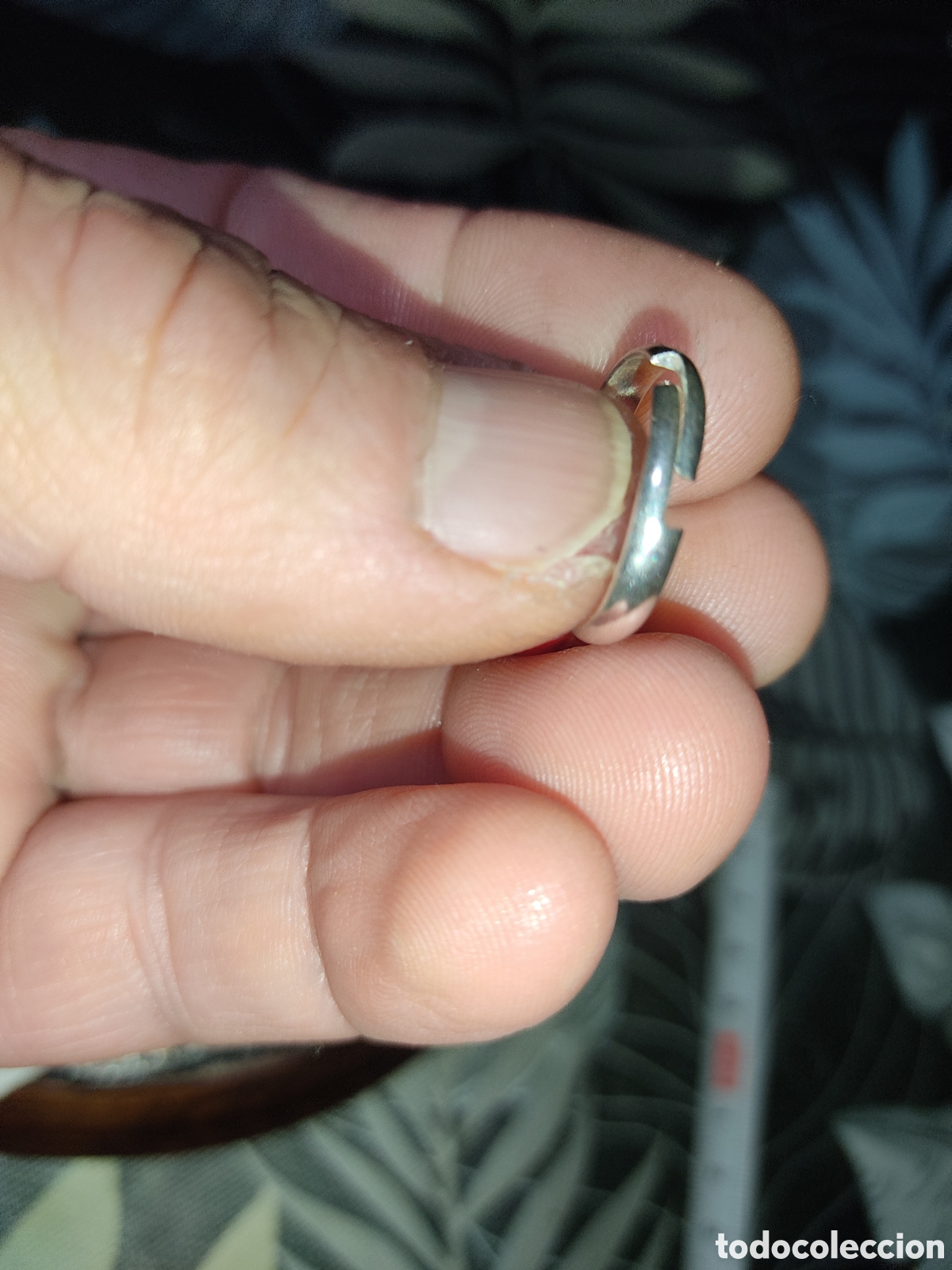 Joyeria: Pendientes y anillo ajustable de bisuter&iacute;a. - Foto 3