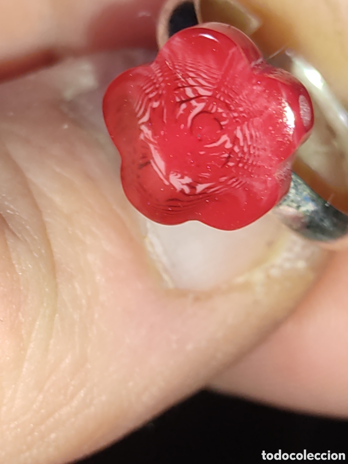 Joyeria: Pendientes y anillo ajustable de bisuter&iacute;a. - Foto 6