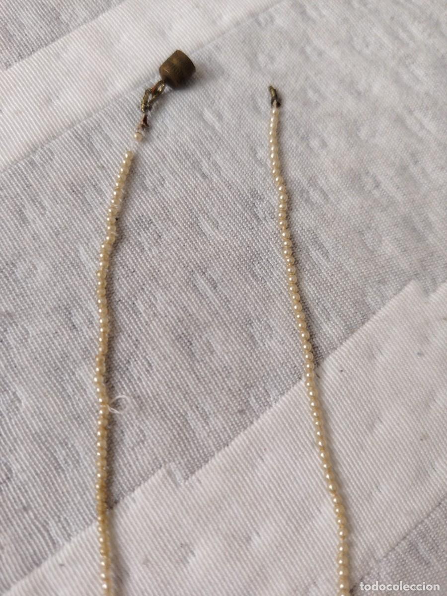 Joyeria: Antiguo collar de perlas diminutas - Foto 2