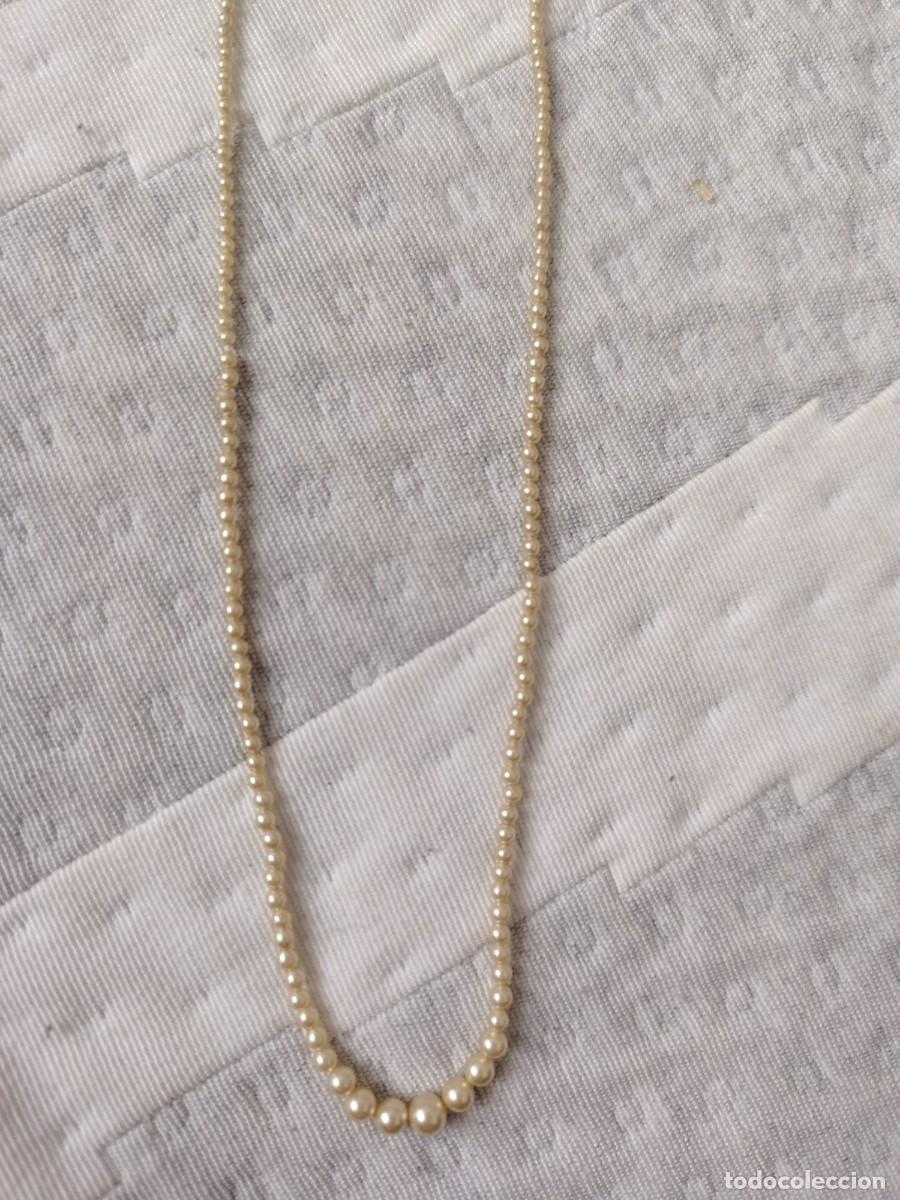 Joyeria: Antiguo collar de perlas diminutas - Foto 3