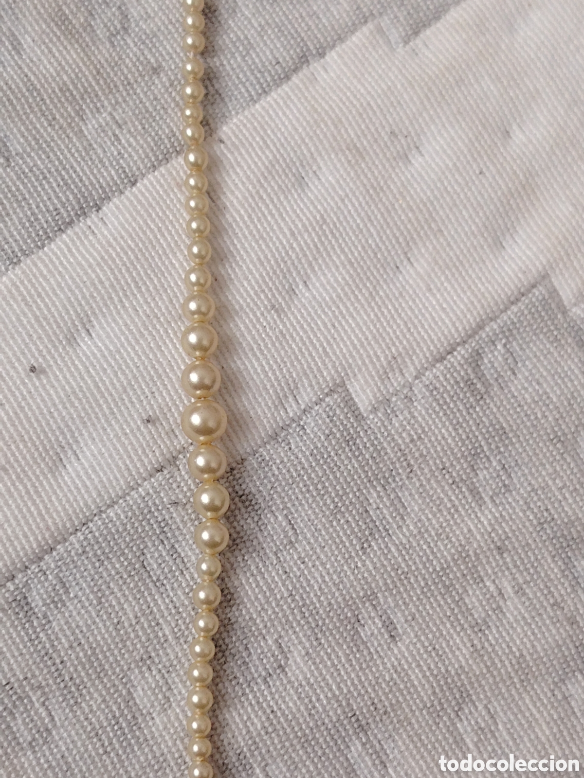 Joyeria: Antiguo collar de perlas diminutas - Foto 4