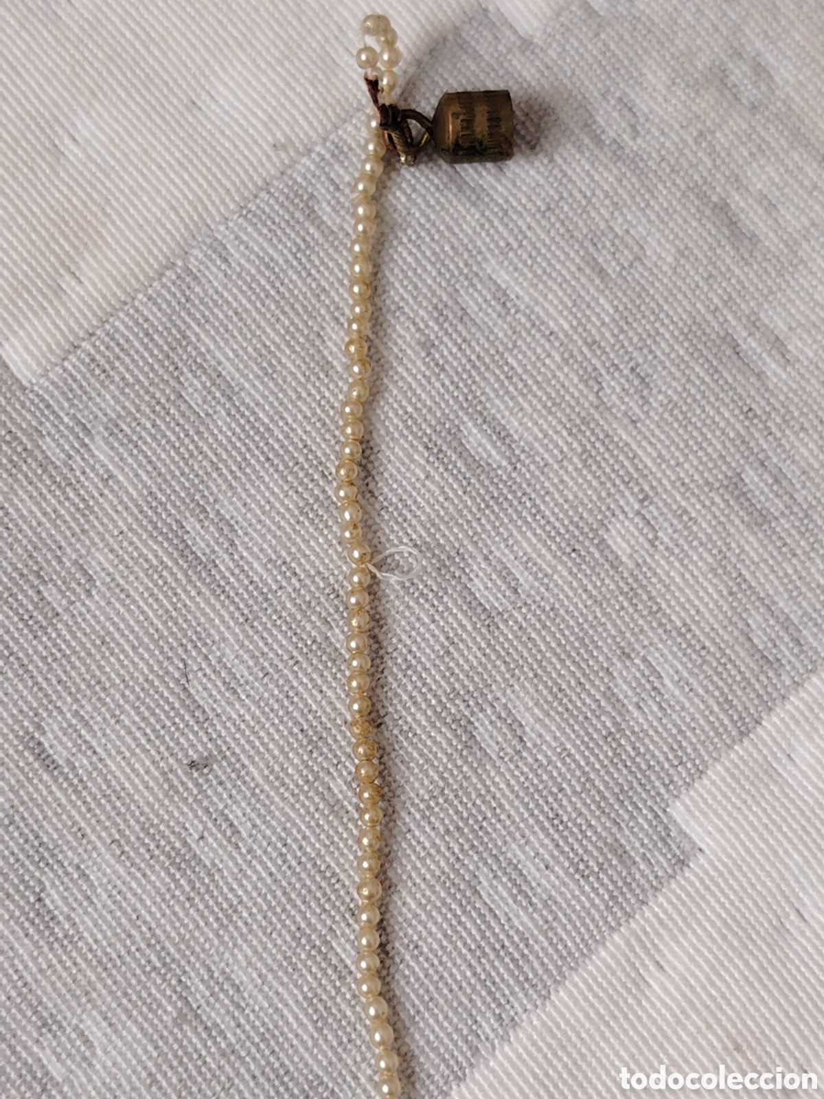 Joyeria: Antiguo collar de perlas diminutas - Foto 5