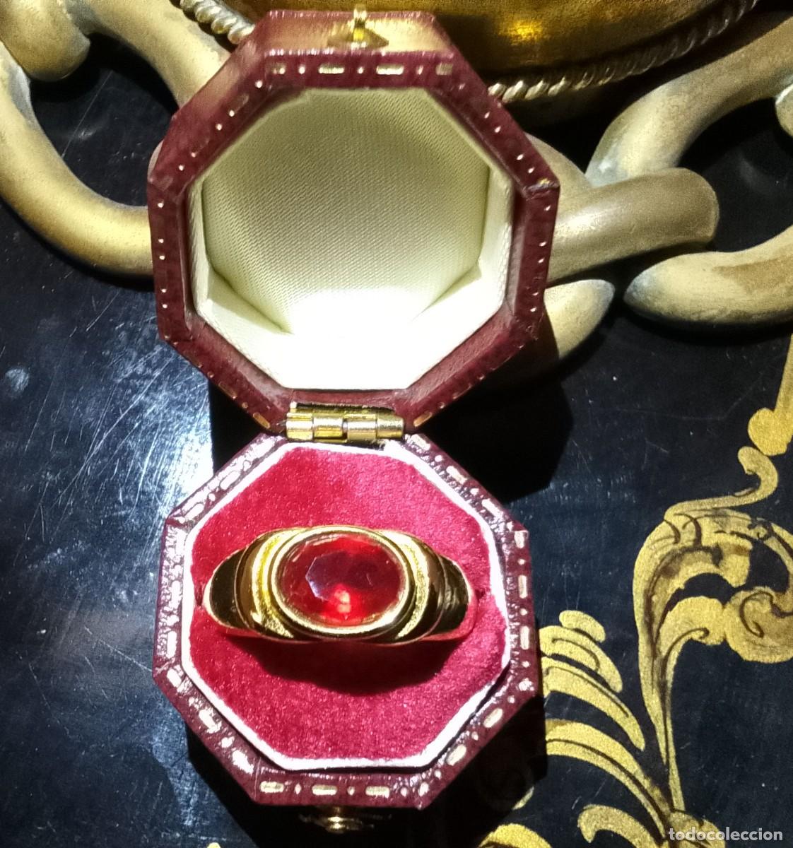 Joyeria: Precioso Anillo Ba&ntilde;ado en Oro - Foto 1