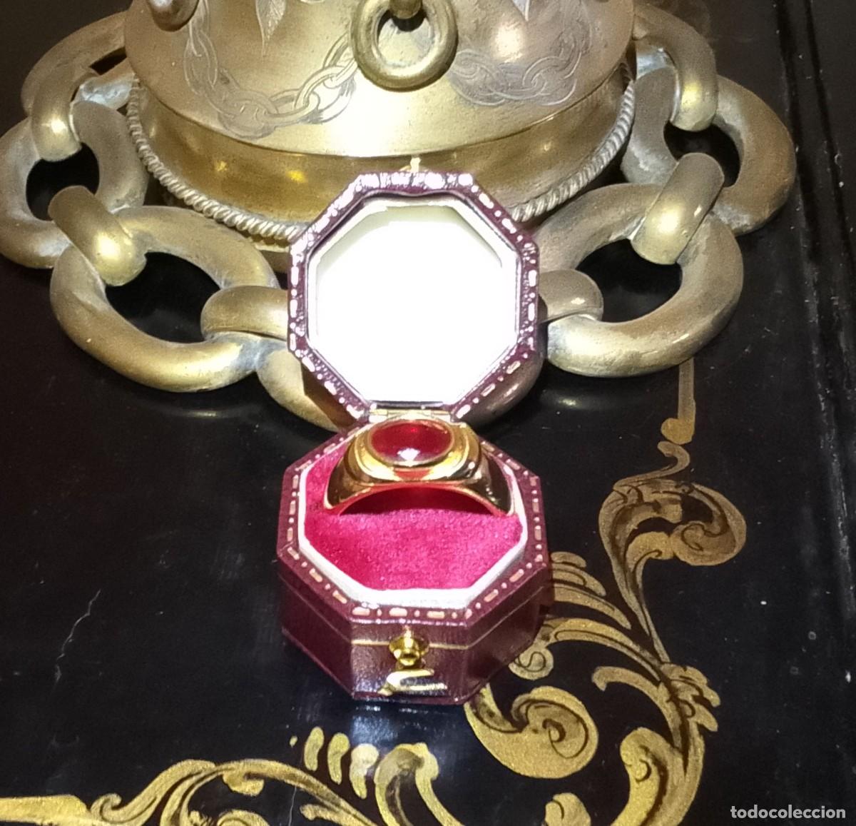 Joyeria: Precioso Anillo Ba&ntilde;ado en Oro - Foto 2