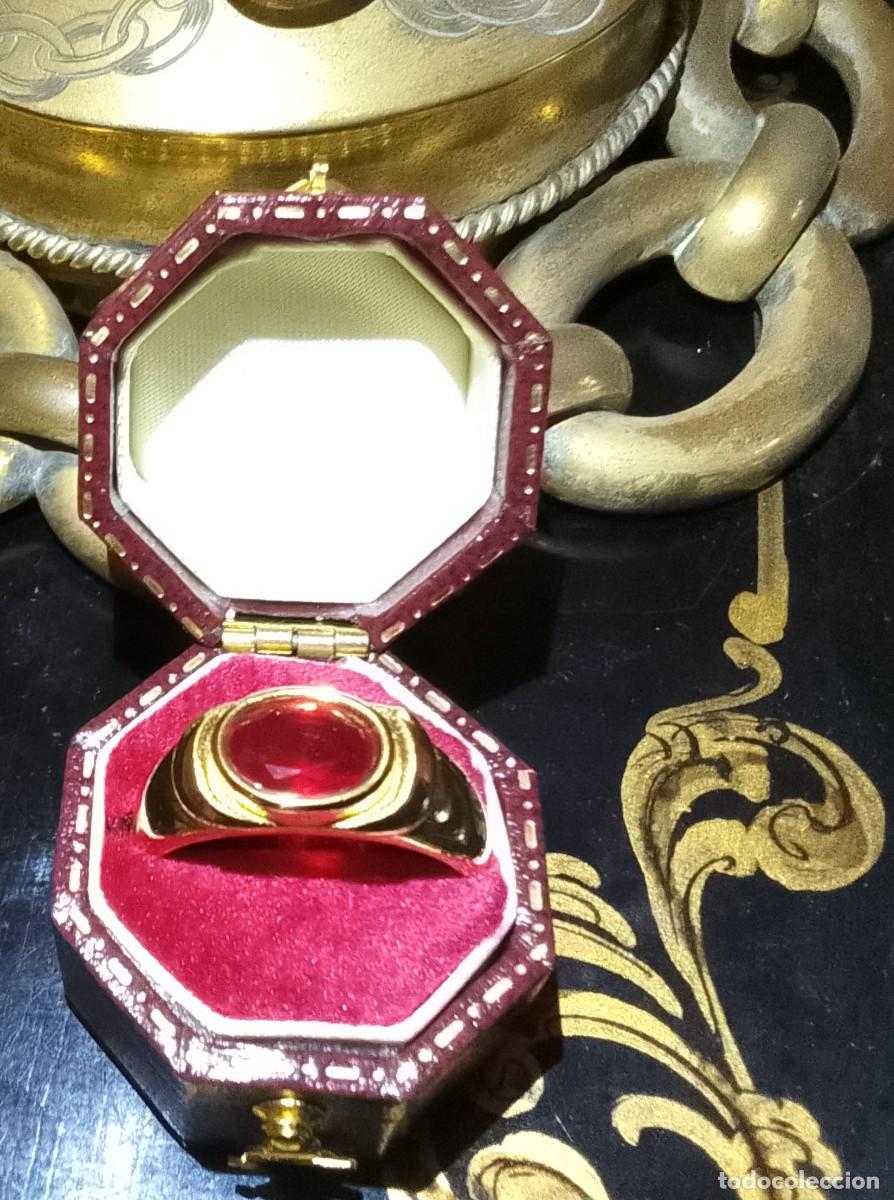 Joyeria: Precioso Anillo Ba&ntilde;ado en Oro - Foto 3