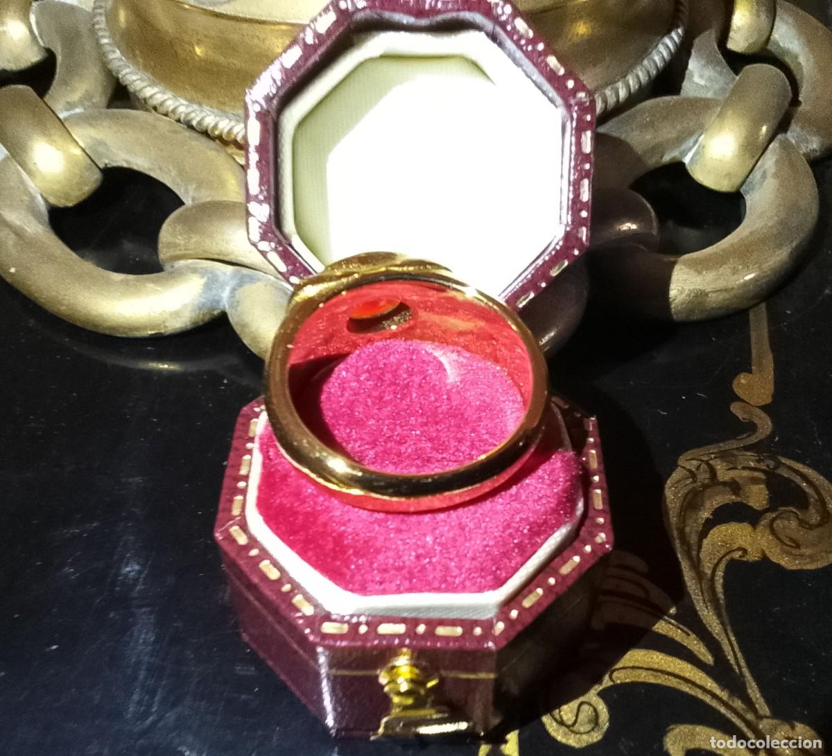 Joyeria: Precioso Anillo Ba&ntilde;ado en Oro - Foto 6
