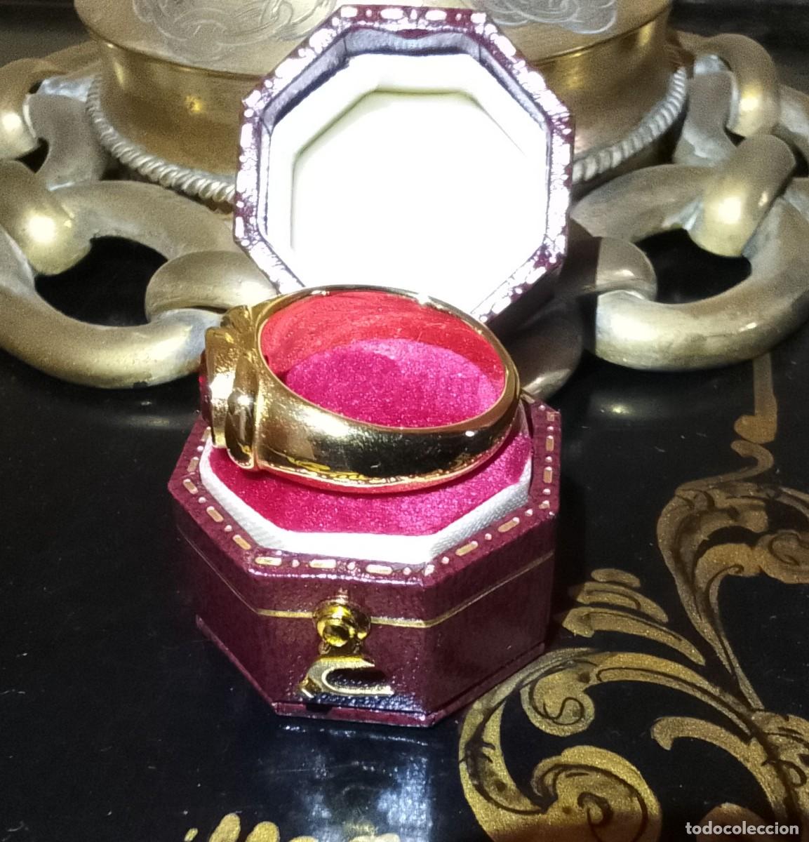 Joyeria: Precioso Anillo Ba&ntilde;ado en Oro - Foto 7