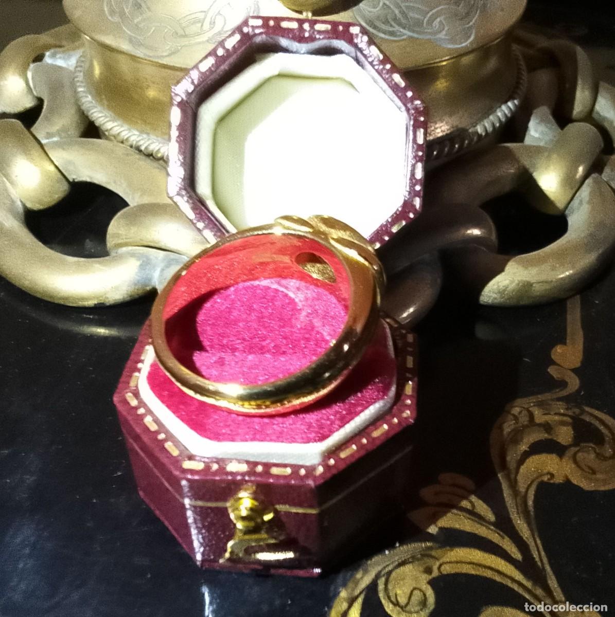 Joyeria: Precioso Anillo Ba&ntilde;ado en Oro - Foto 8