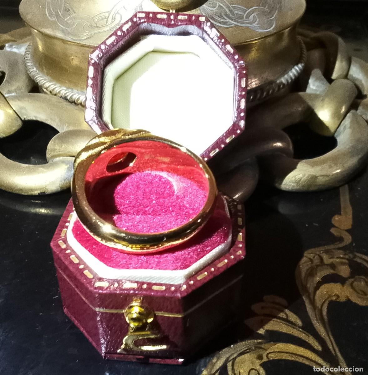 Joyeria: Precioso Anillo Ba&ntilde;ado en Oro - Foto 9