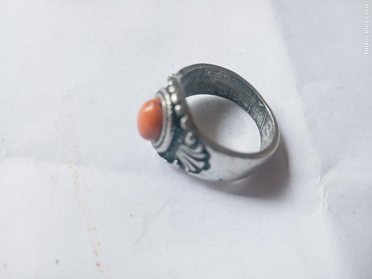 Joyeria: BONITO ANILLO CON PIEDRA ANTIGUO - Foto 1