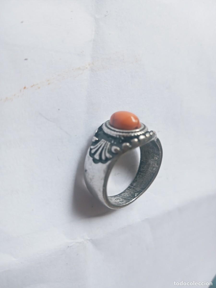 Joyeria: BONITO ANILLO CON PIEDRA ANTIGUO - Foto 6