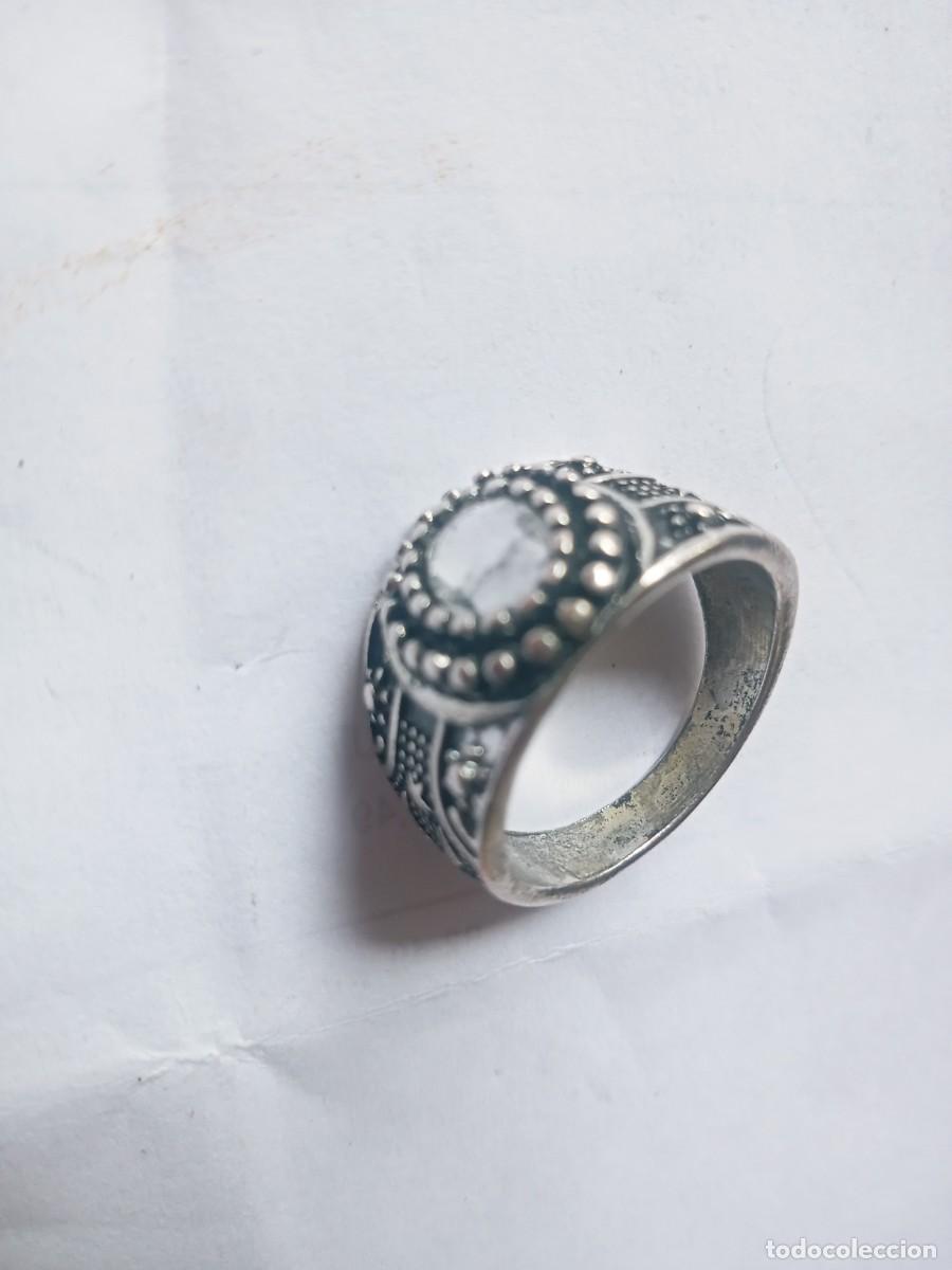 Joyeria: BONITO ANILLO CON PIEDRA ANTIGUO - Foto 1
