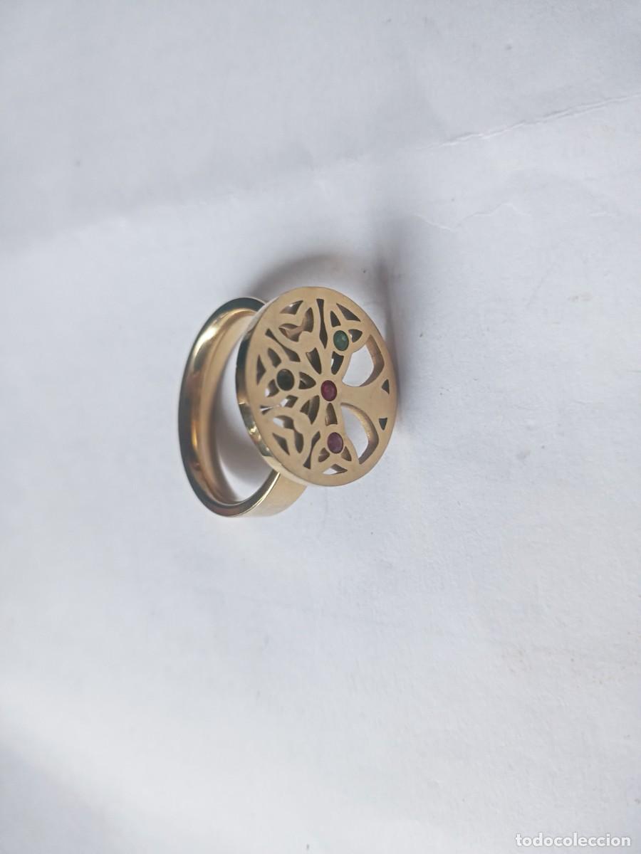 Joyeria: BONITO ANILLO ARBOLDE LA VIDA ANTIGUO - Foto 2
