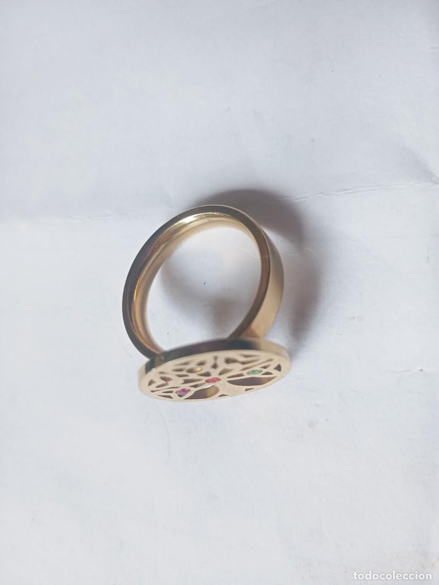 Joyeria: BONITO ANILLO ARBOLDE LA VIDA ANTIGUO - Foto 3
