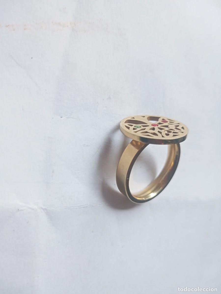 Joyeria: BONITO ANILLO ARBOLDE LA VIDA ANTIGUO - Foto 4
