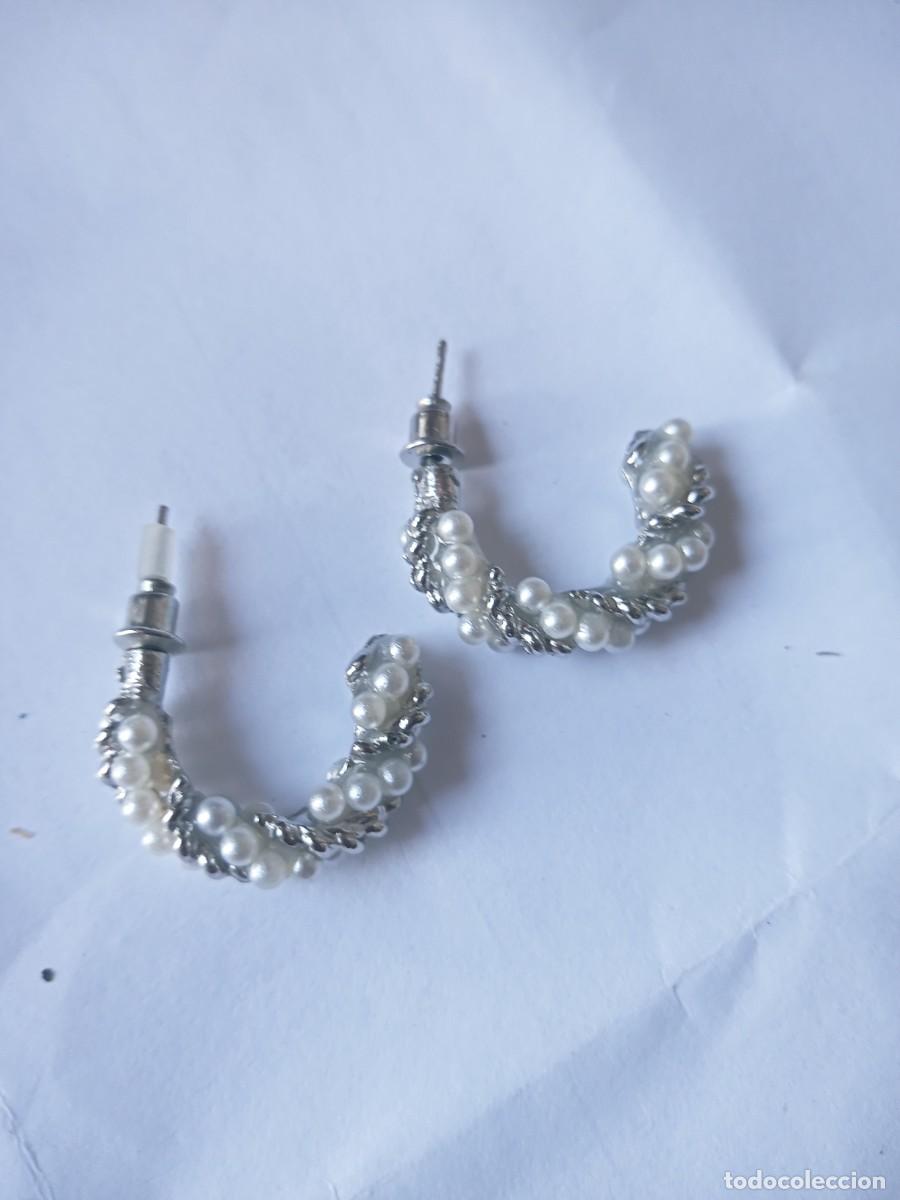 Joyeria: BONITOS PENDIENTES CON PERLAS ANTIGUOS - Foto 2