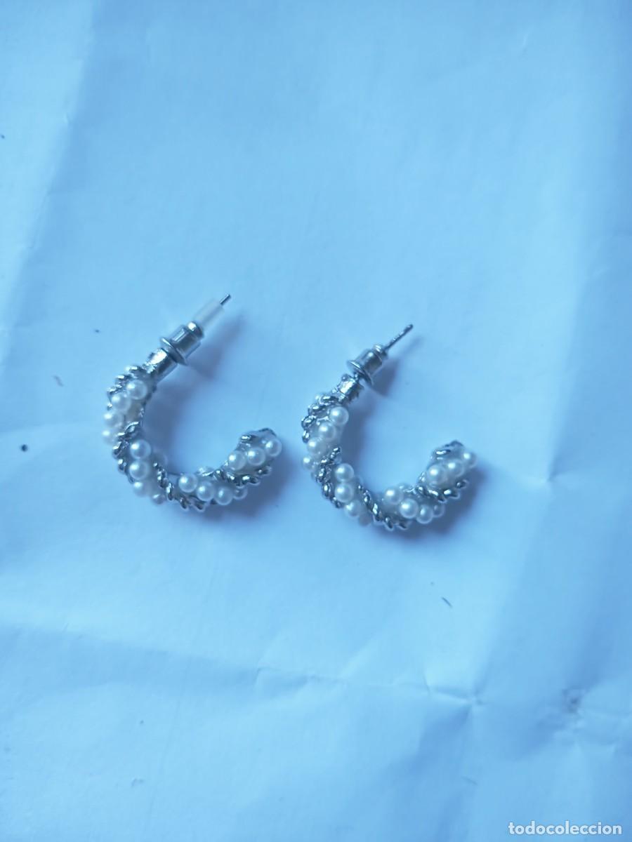 Joyeria: BONITOS PENDIENTES CON PERLAS ANTIGUOS - Foto 3
