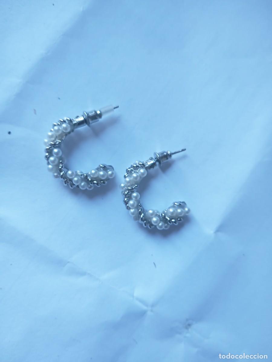 Joyeria: BONITOS PENDIENTES CON PERLAS ANTIGUOS - Foto 4