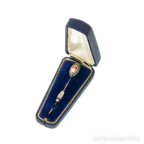 Joyeria: ALPINES DE CORBATA EN PLATA Y ORO DE 19,2K - Foto 1