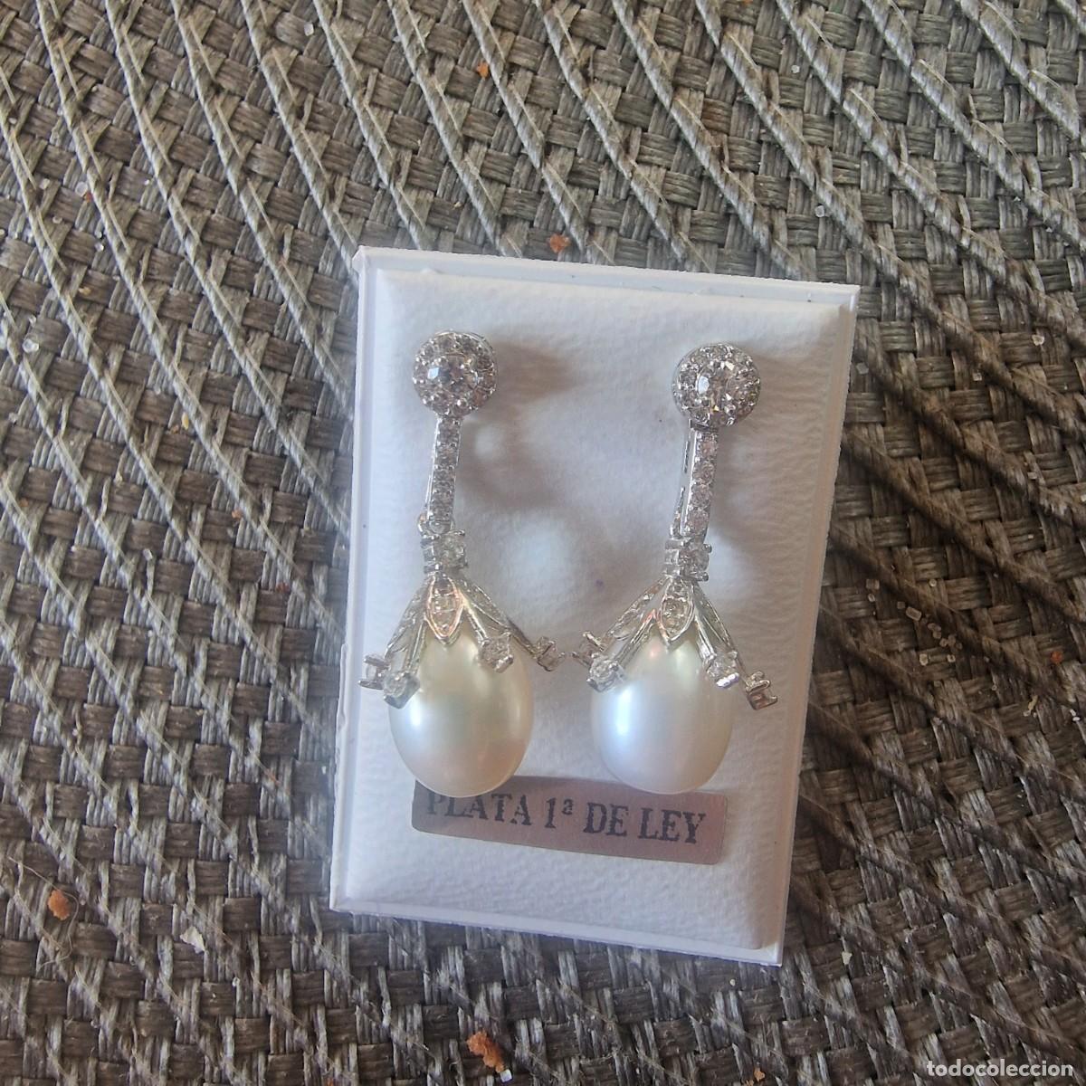Joyeria: Pendientes plata y perlas - Foto 1