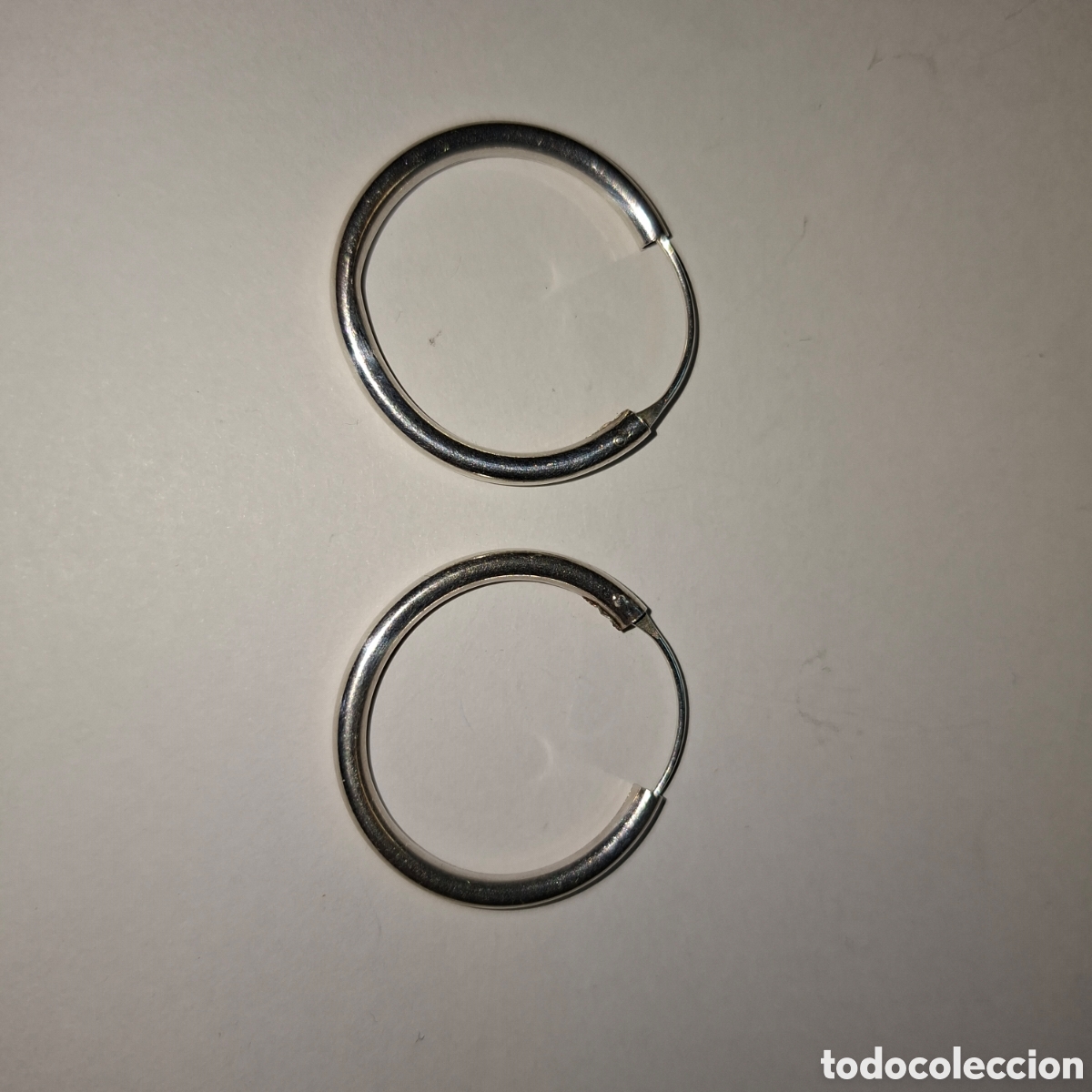 Joyeria: PENDIENTES DE PLATA DE ARO- ARETAS - Foto 2