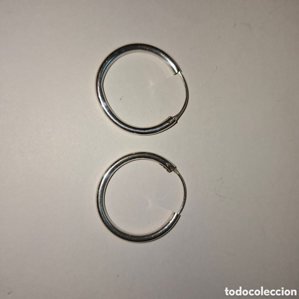 Joyeria: PENDIENTES DE PLATA DE ARO- ARETAS - Foto 3
