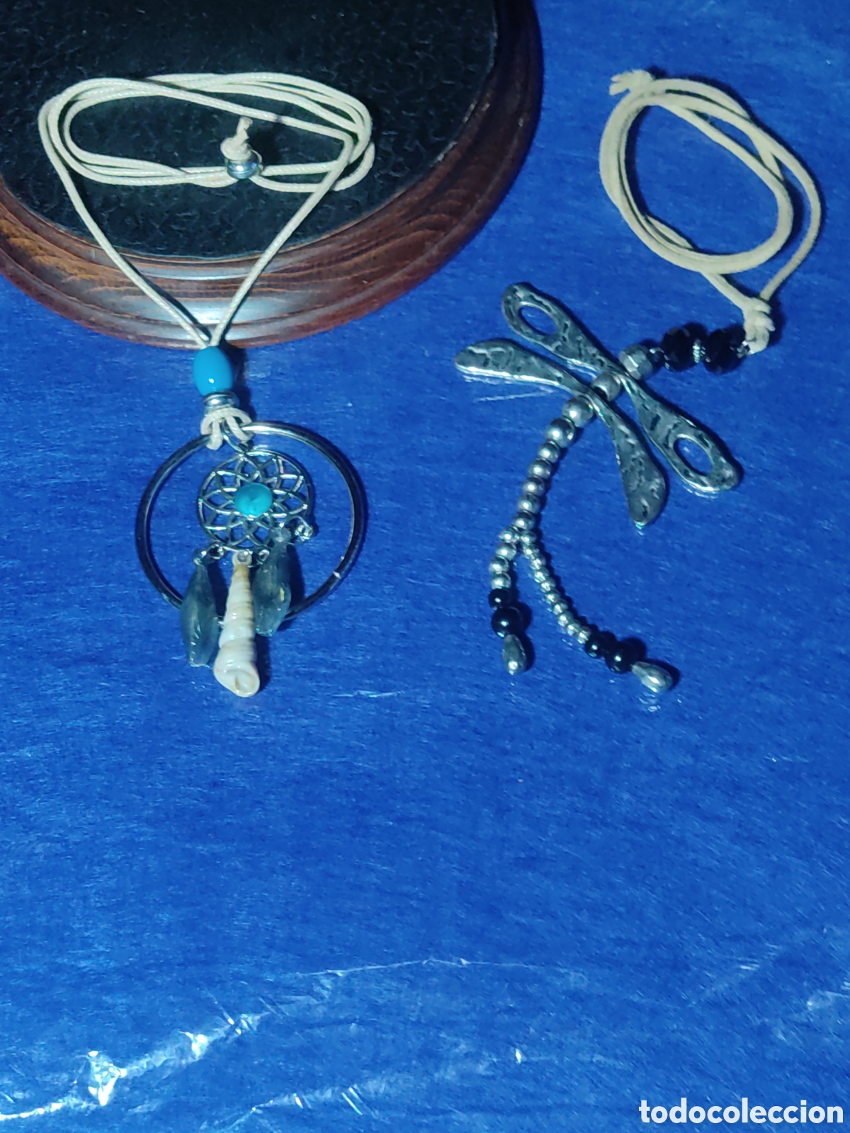 Joyeria: Collar de bisuter&iacute;a,atrapasue&ntilde;os y lib&eacute;lula. - Foto 1