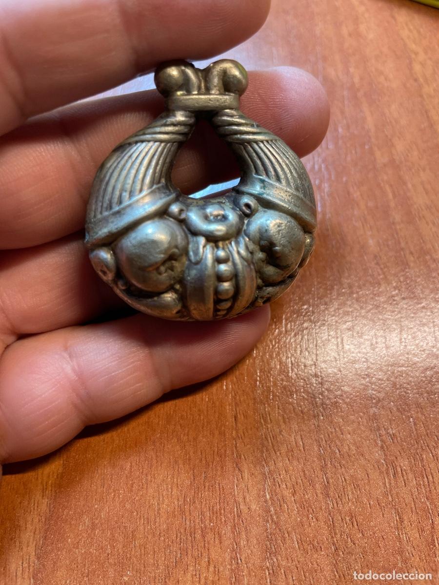 Joyeria: Antiguo sonajero de plata - Foto 1