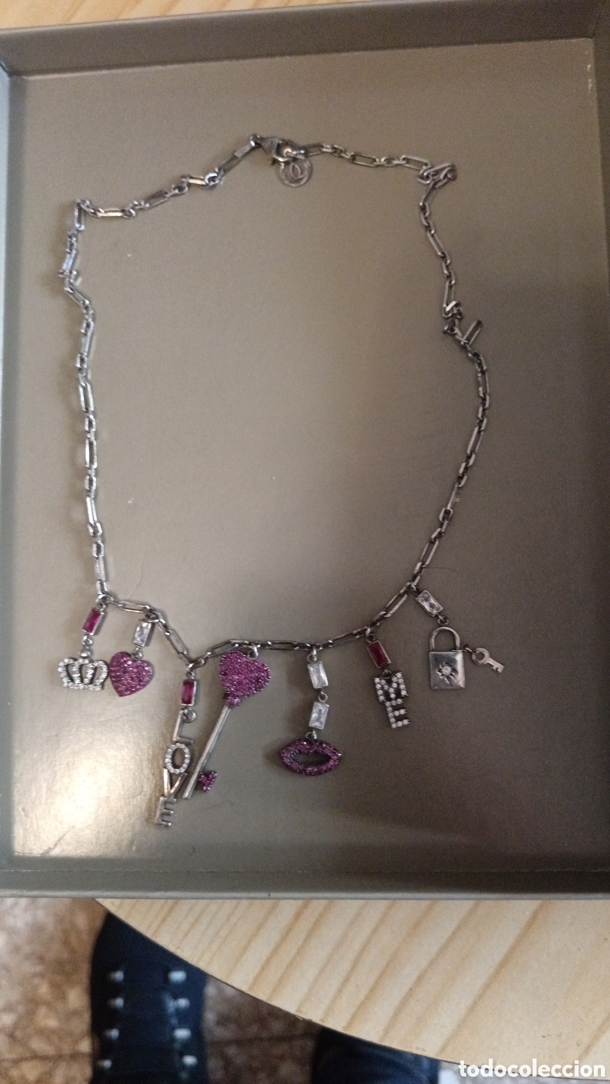 Joyeria: Gsrgantilla de plata con abalorios - Foto 1