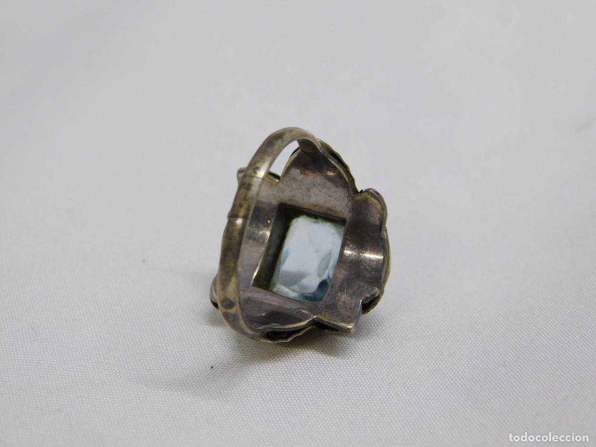 Joyeria: CONJUNTO DE BROCHE, PENDIENTES Y ANILLO DE PLATA - Foto 19