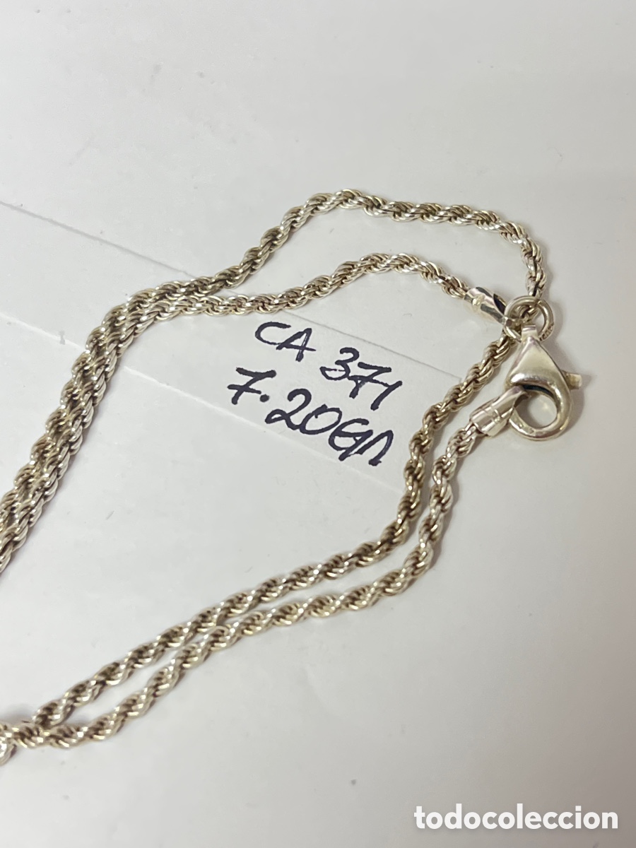 Joyeria: Cadena de plata TIPO CORDON -52CM /CA371-8 - Foto 2
