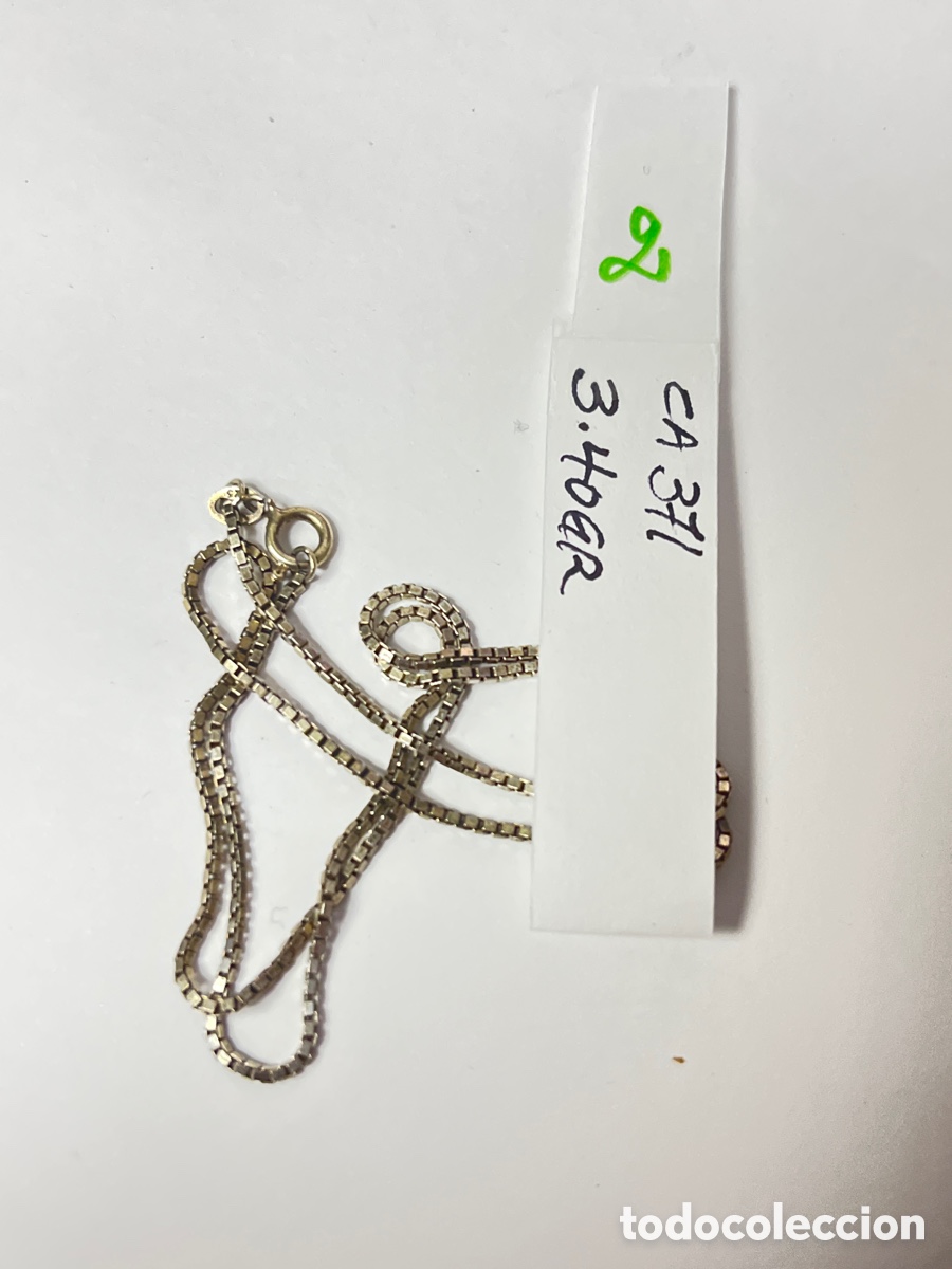 Joyeria: Cadena de plata TIPO VENECIANA-40CM /CA371-2 - Foto 3