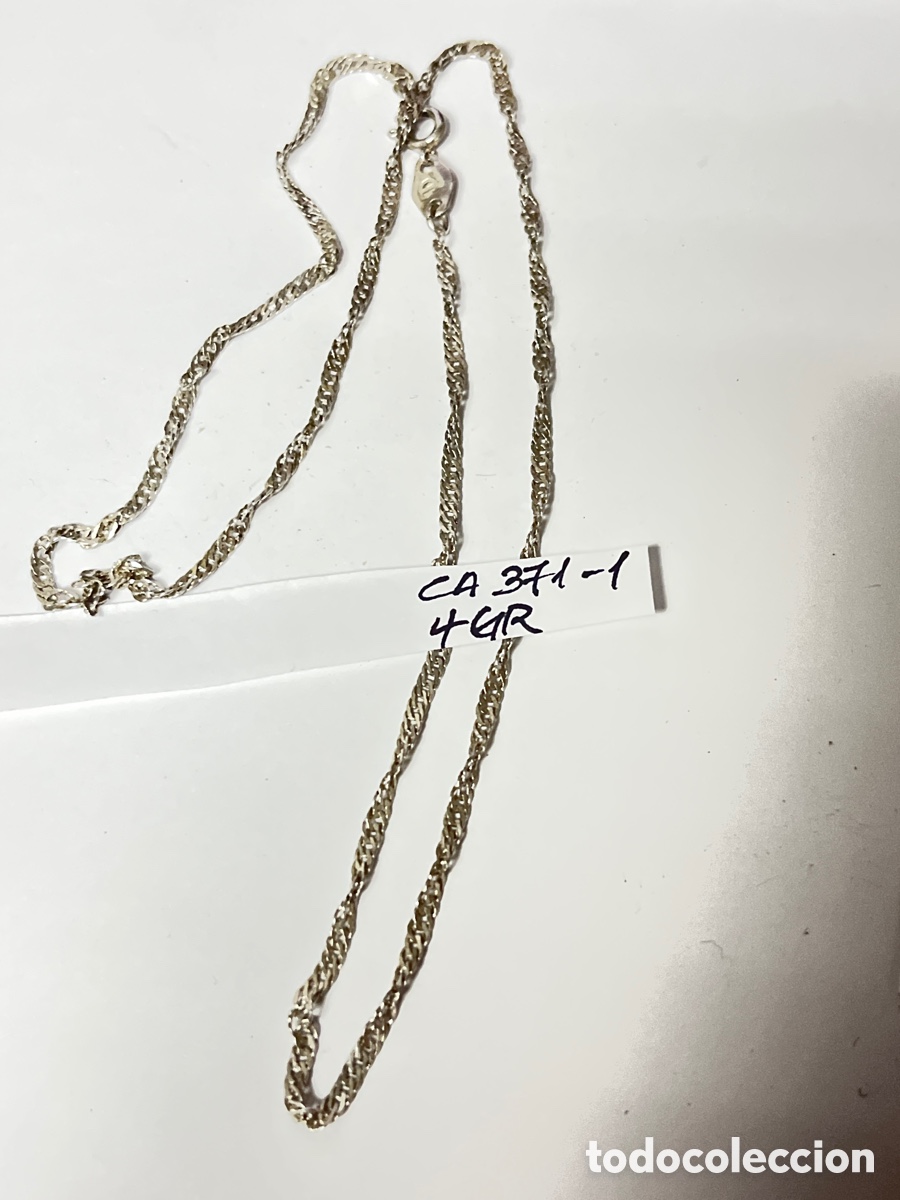 Joyeria: Cadena de plata TIPO SINGAPUR - 46CM /CA371-1 - Foto 1