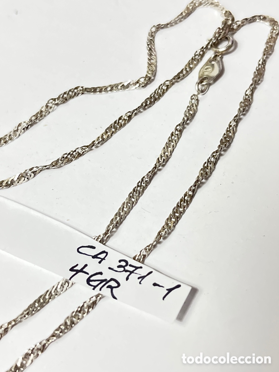 Joyeria: Cadena de plata TIPO SINGAPUR - 46CM /CA371-1 - Foto 2