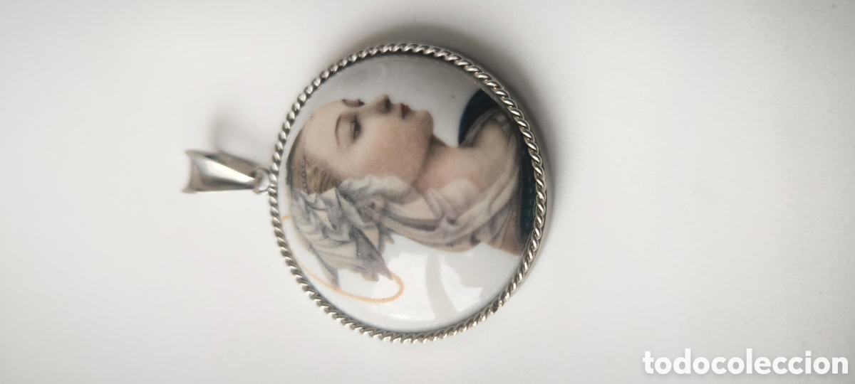 Joyeria: Colgante Madonna Plateado - Foto 3