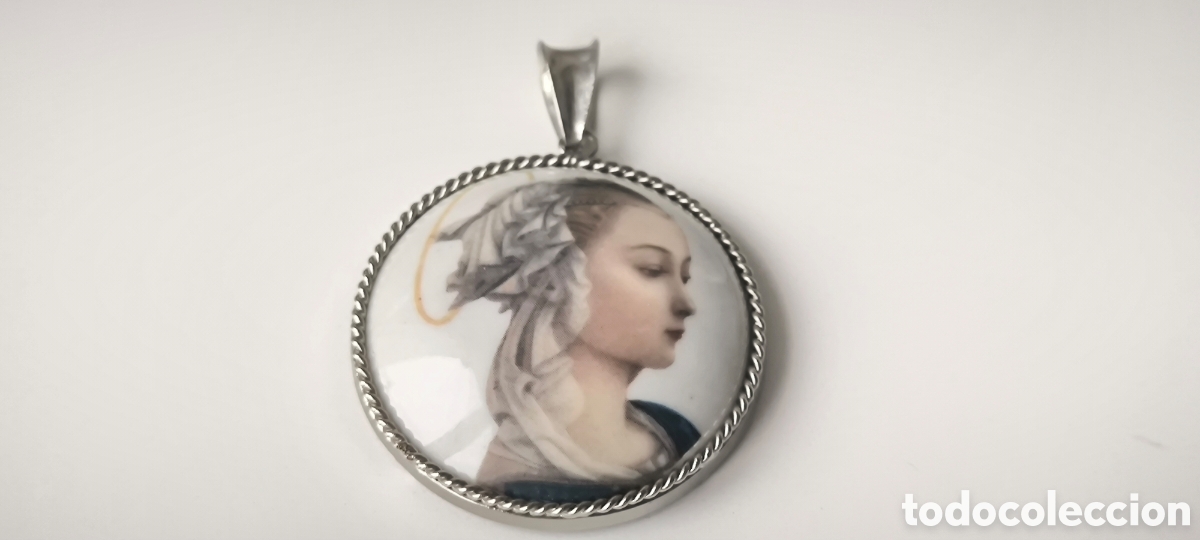 Joyeria: Colgante Madonna Plateado - Foto 1