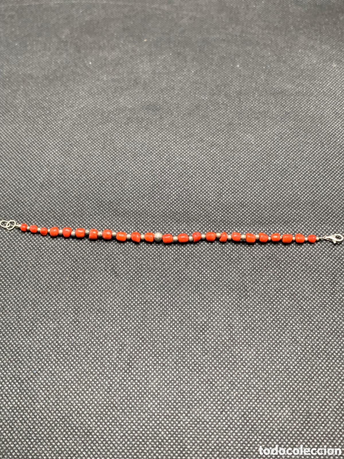 Joyeria: Pulsera plata y coral - Foto 2