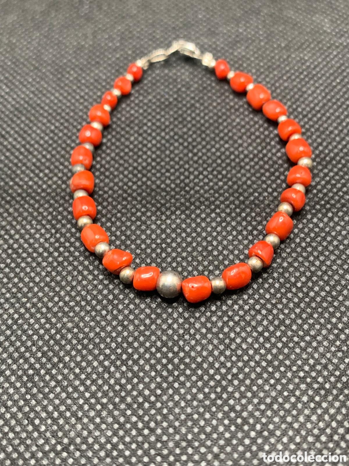 Joyeria: Pulsera plata y coral - Foto 1