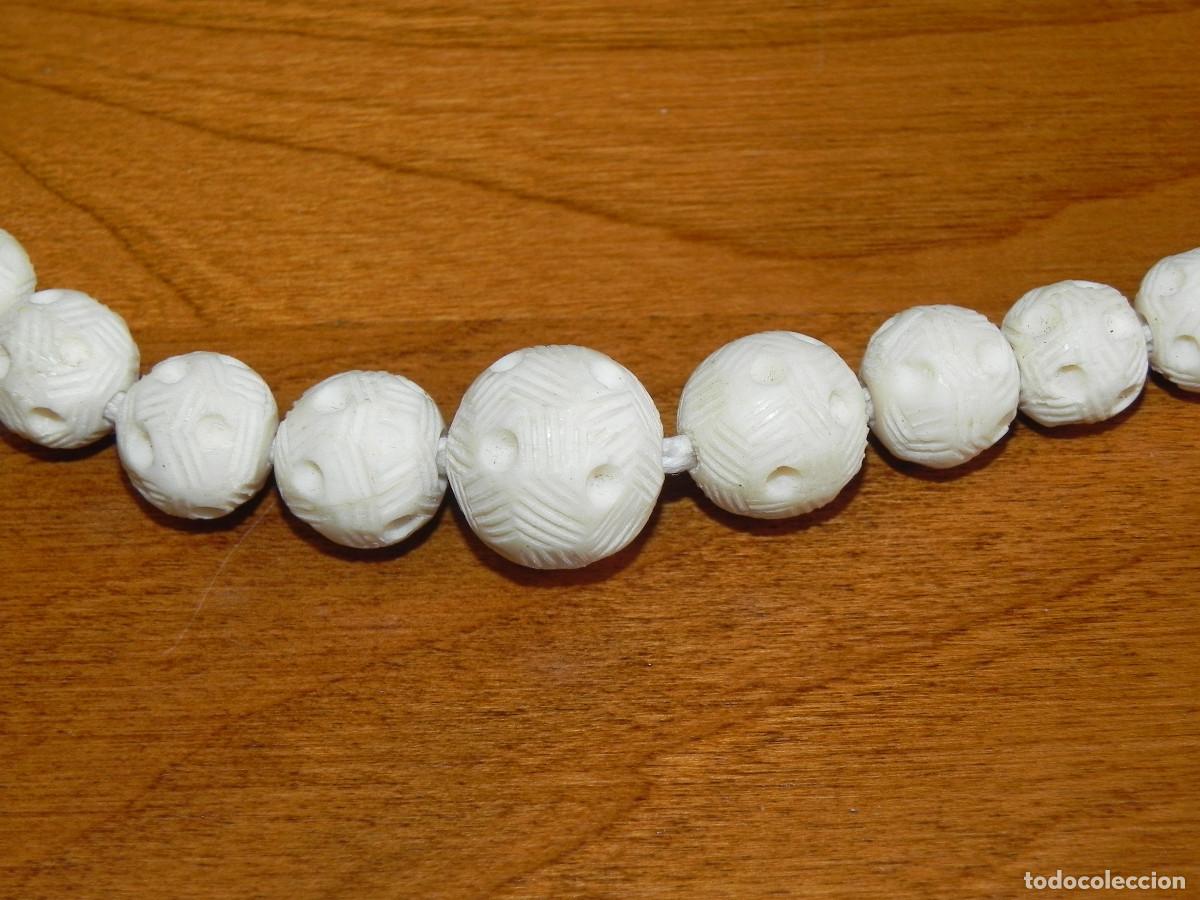 Joyeria: ** ANTIGUO COLLAR DE MARFIL ** - Foto 3