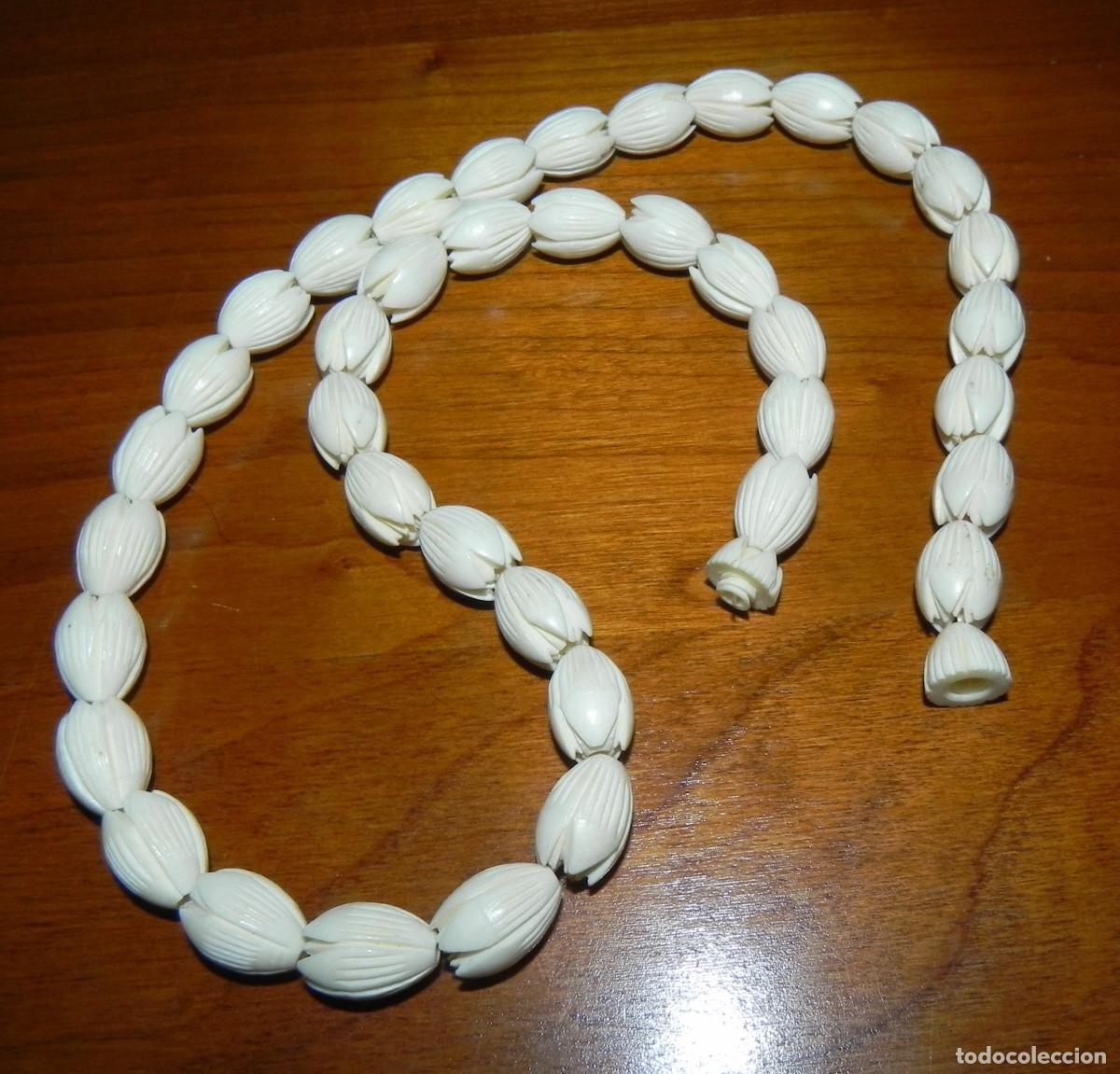 Joyeria: ** ANTIGUO COLLAR DE MARFIL ** - Foto 4