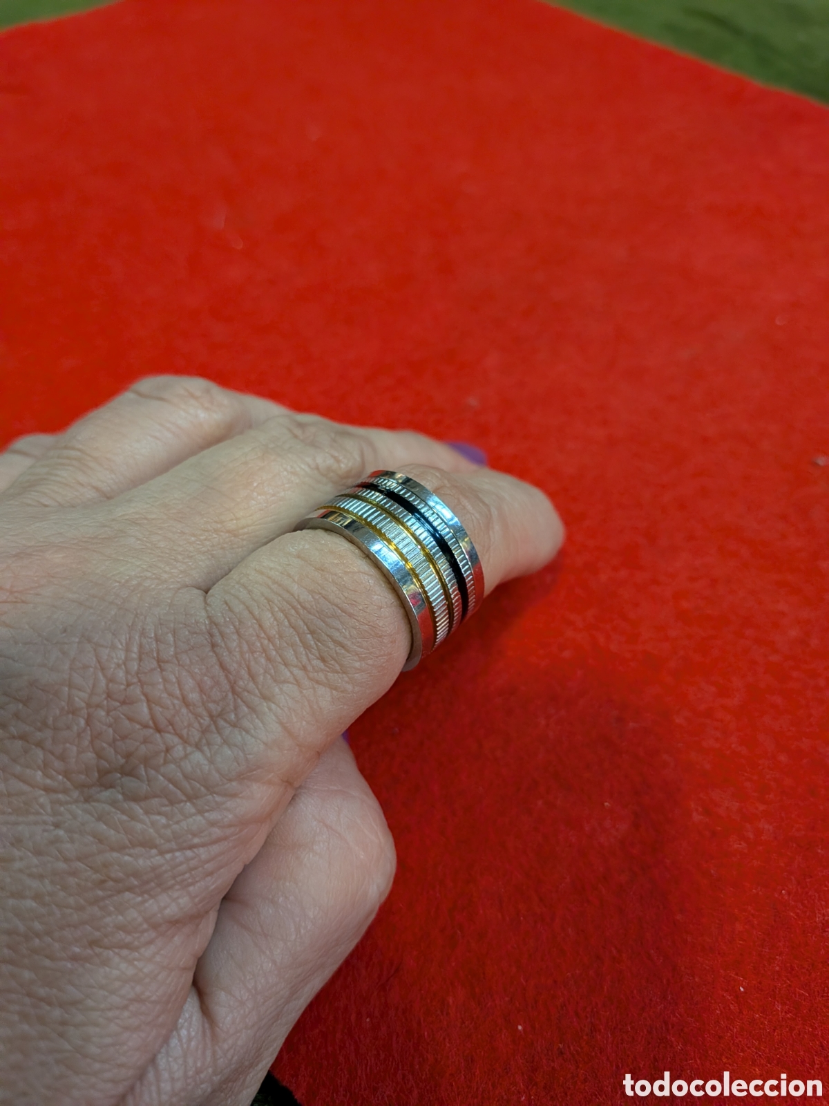 Joyeria: Anillo de hombre marca bulgari. REF-9172 - Foto 1