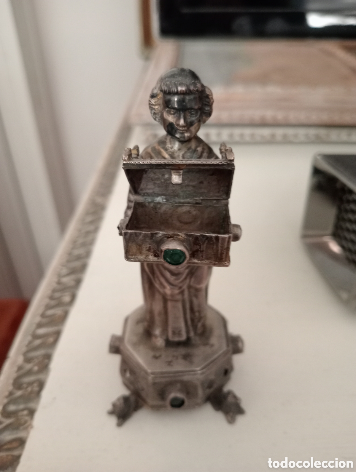 Joyeria: Reliquias en plata sobredorada - Foto 1