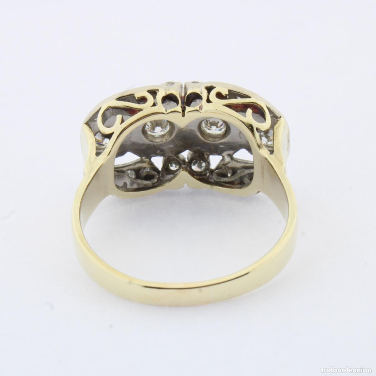 Joyeria: Anillo vintage con diamantes - Foto 7