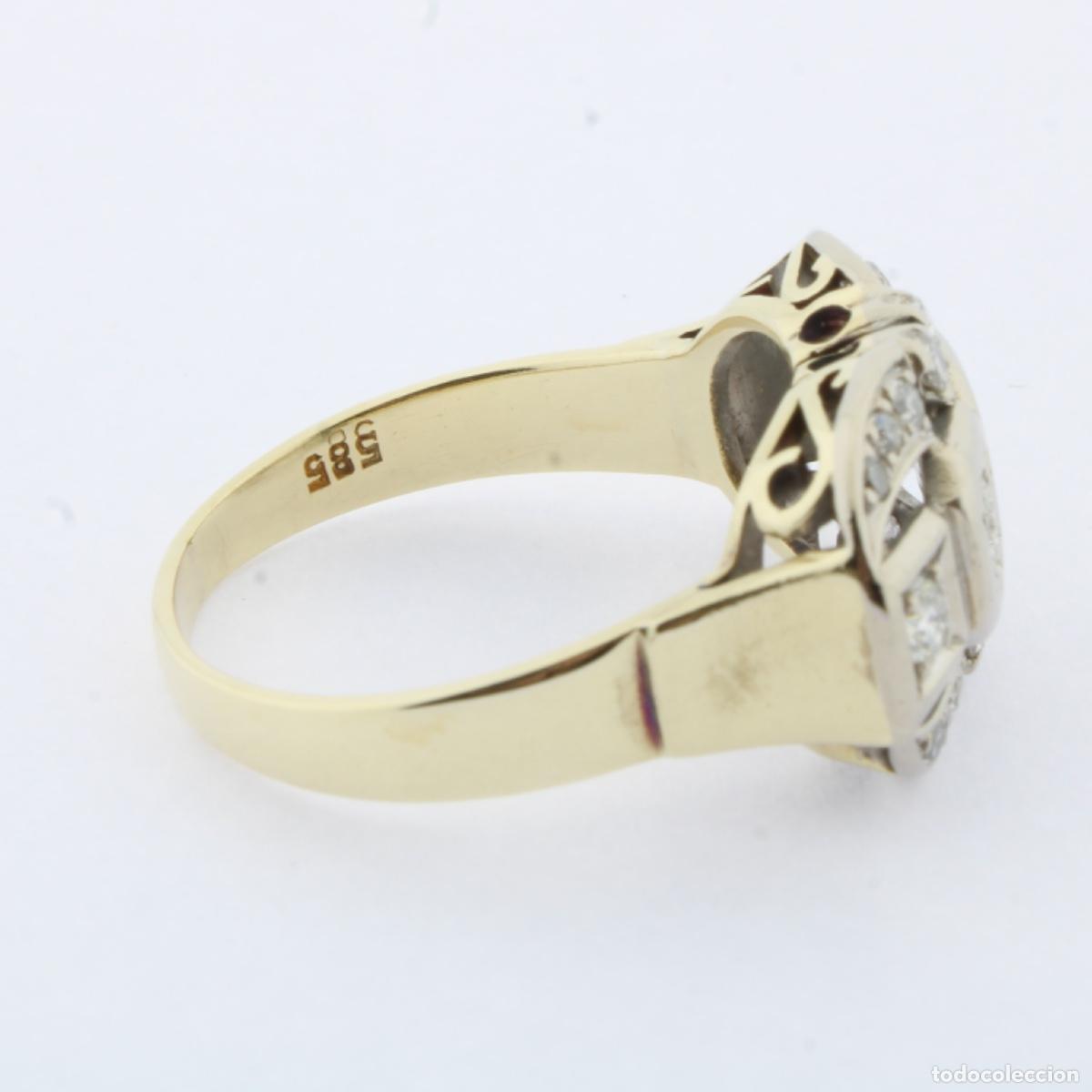 Joyeria: Anillo vintage con diamantes - Foto 8