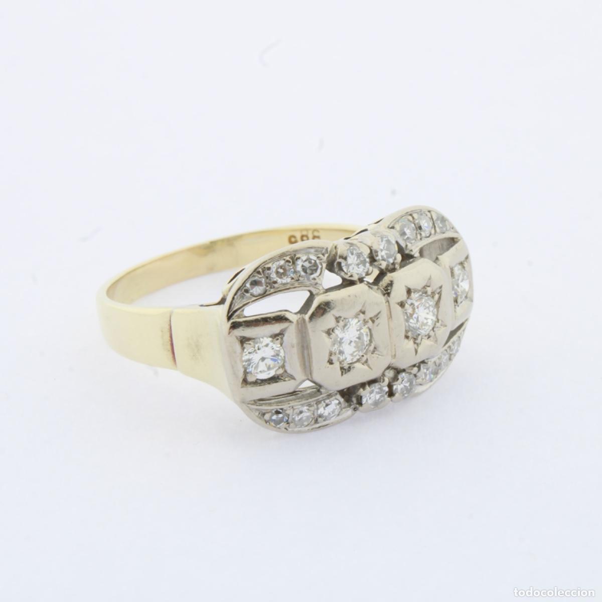 Joyeria: Anillo vintage con diamantes - Foto 9